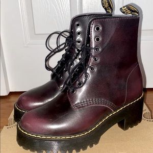 Dr. Martens Shriver Hi Wyoming Heeled Ankle Boots